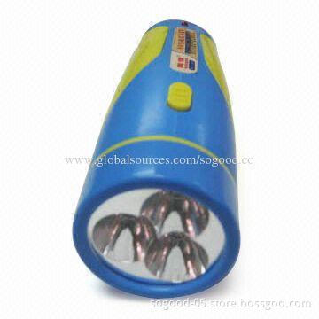 LED Torch with 3V Output Voltage, Measures 57 x 37 x 31cm